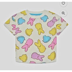 NWT JUST BORN PEEPS UNISEX  TSHIRT